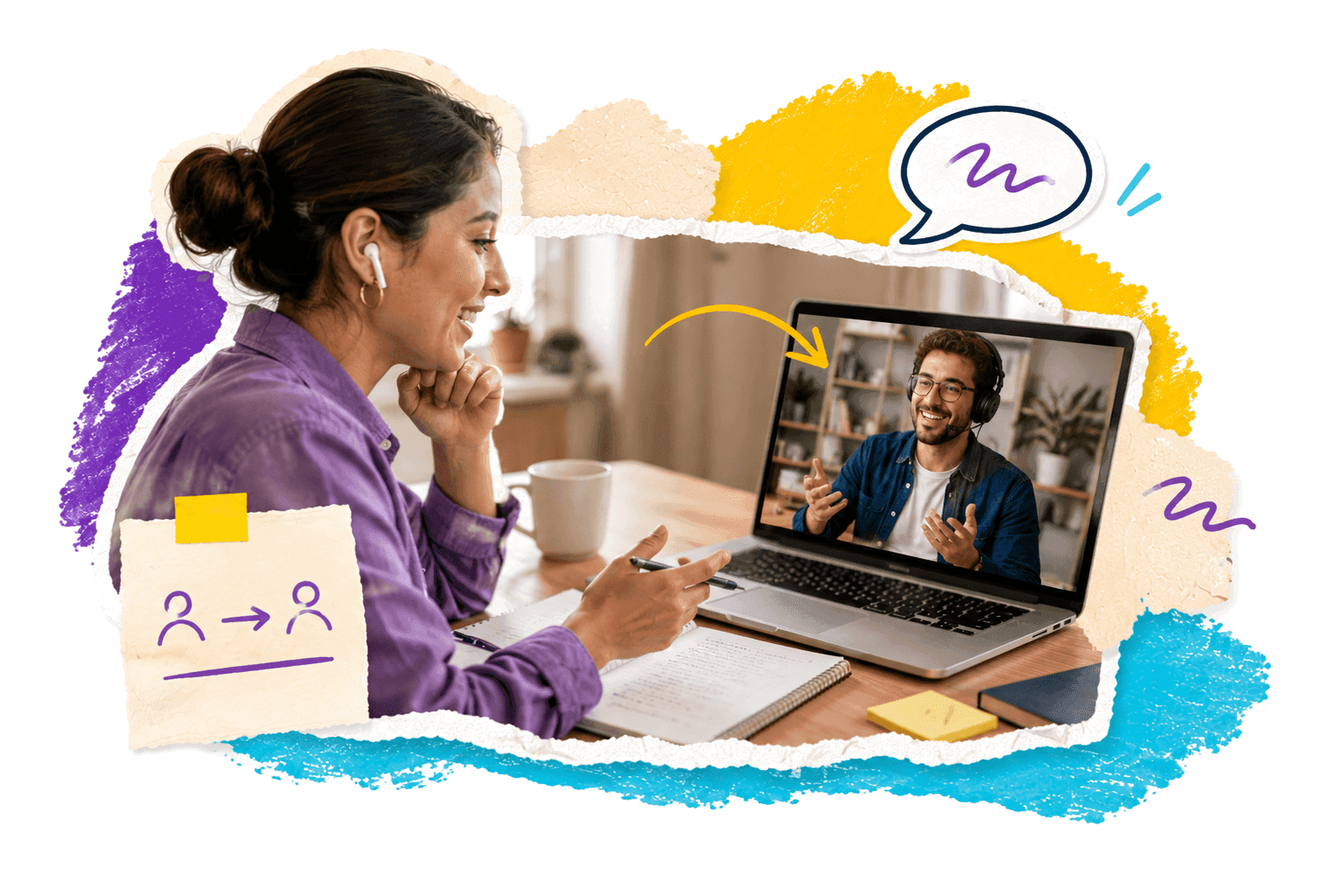 Estudiantes y profesores de inglés en YYCL